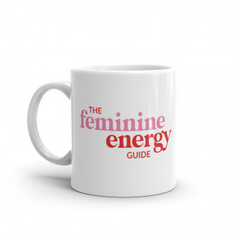 Feminine Energy Guide Mug Red and Pink 11oz or 15oz