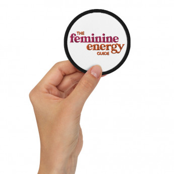 Feminine Energy Guide Embroidered Patch